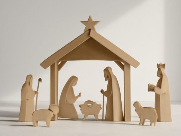 DIY Weihnachten basteln aus Papier — der Weg zum Ergebnis