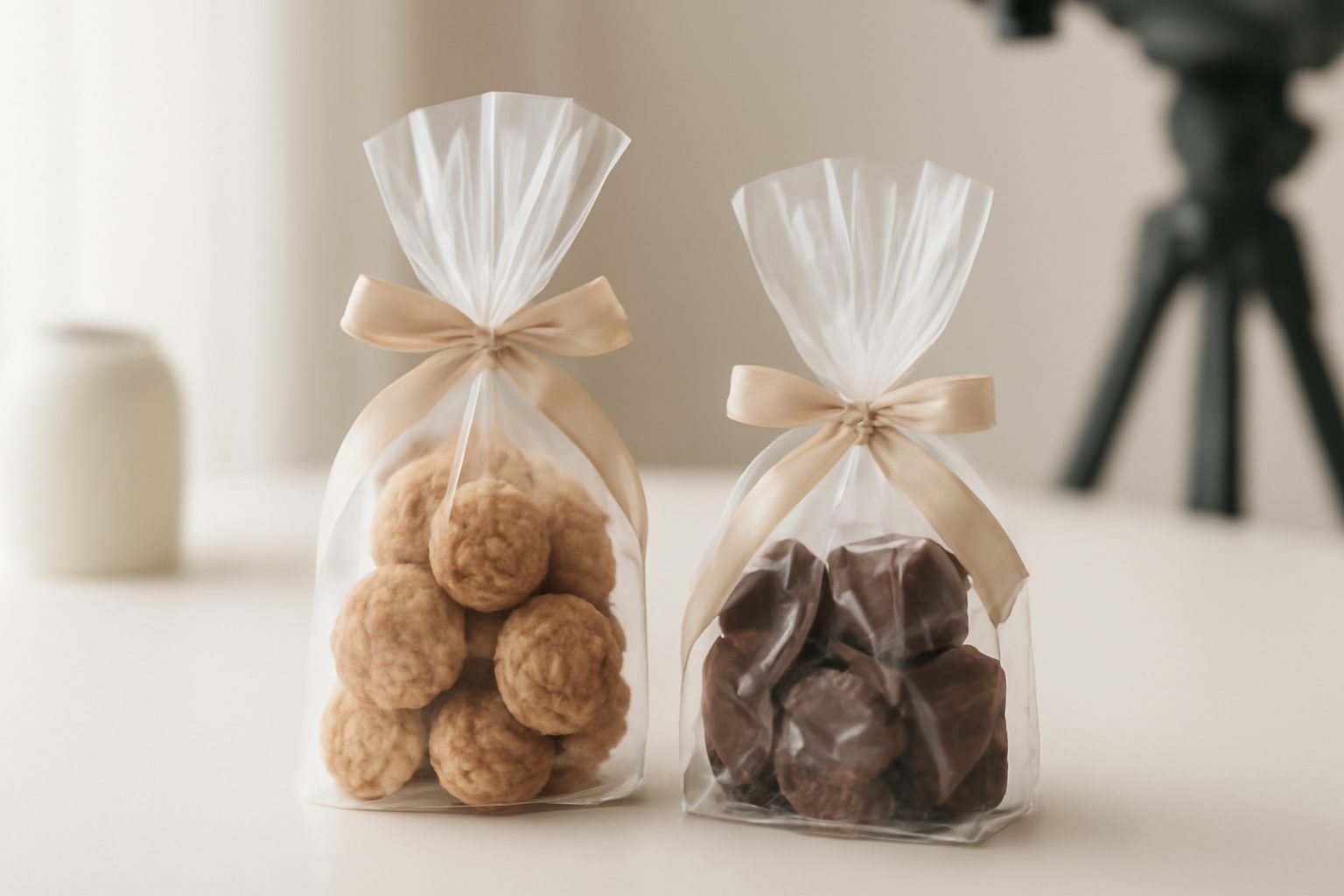 Essbare Weihnachtsgeschenke nähen — so geht es richtig
