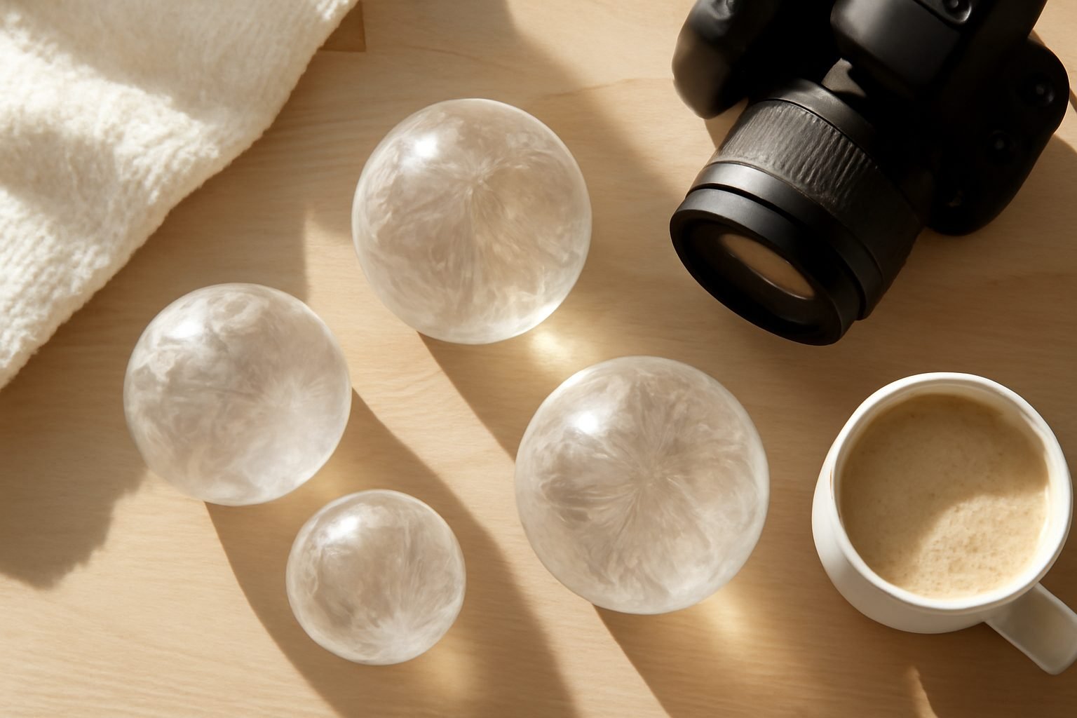 Gefrorene Seifenblasen fotografieren Anleitung