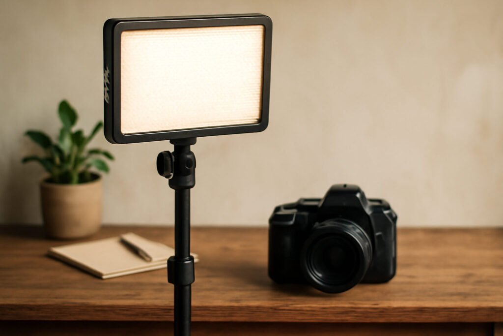 Gruselige Beleuchtung für den Videodreh