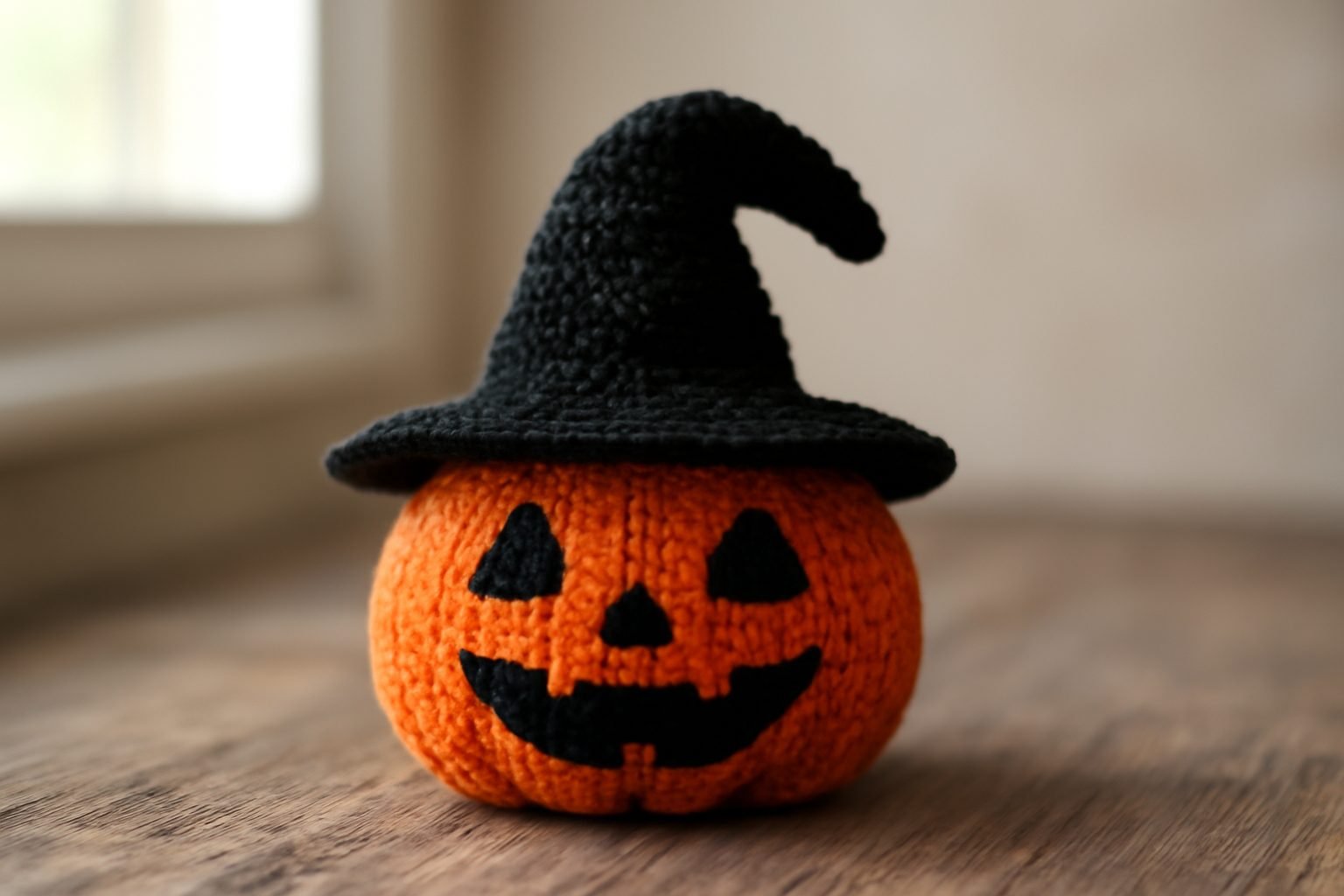 Halloween Deko häkeln fürs Wohnzimmer in 6 Schritten