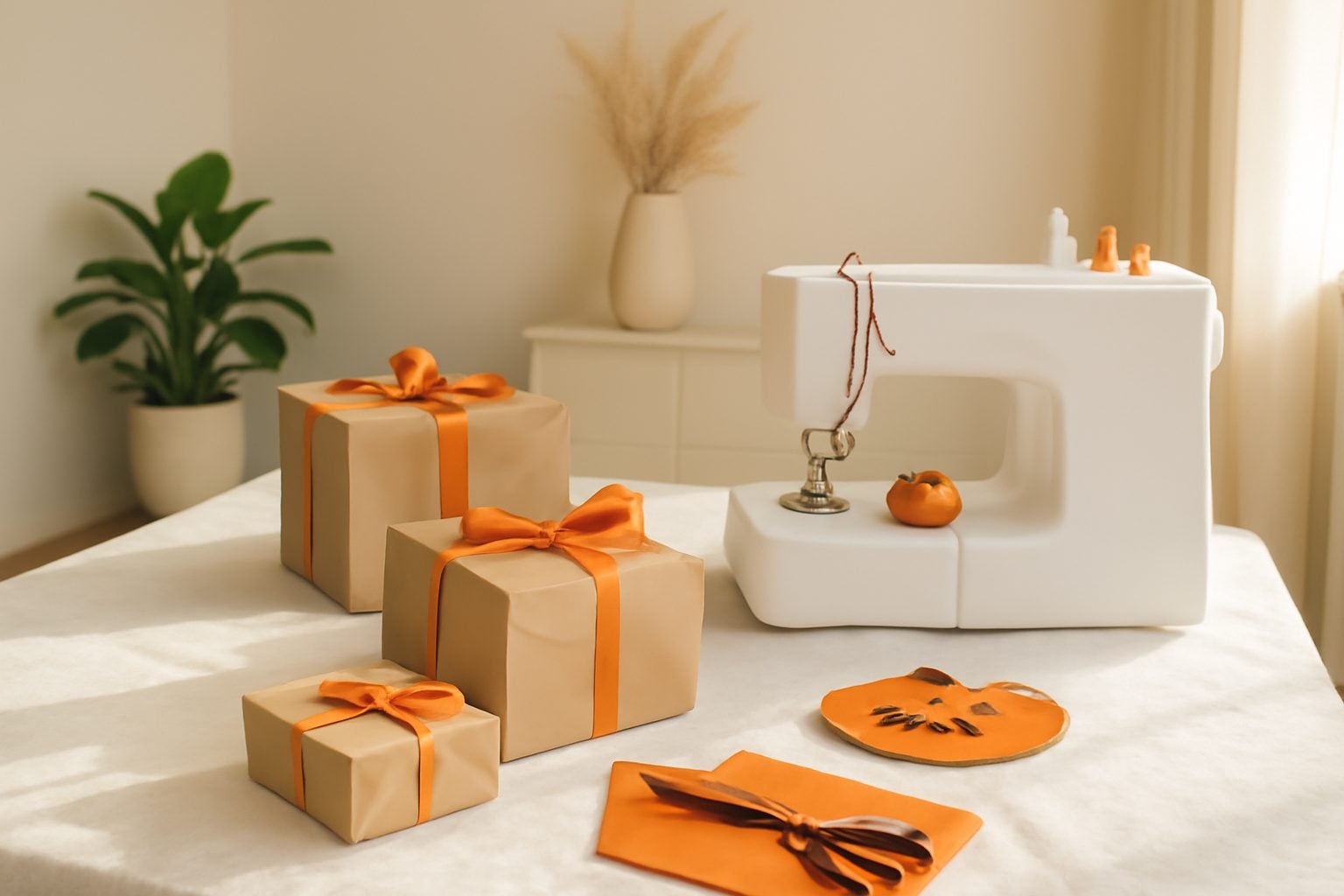 Halloween Geschenke nähen in 7 Schritten