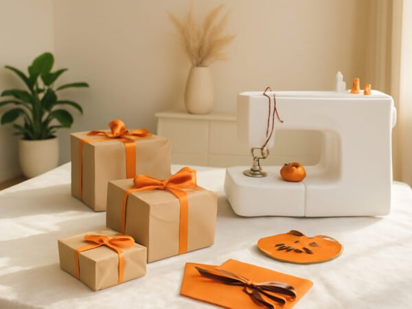 Halloween Geschenke nähen in 7 Schritten