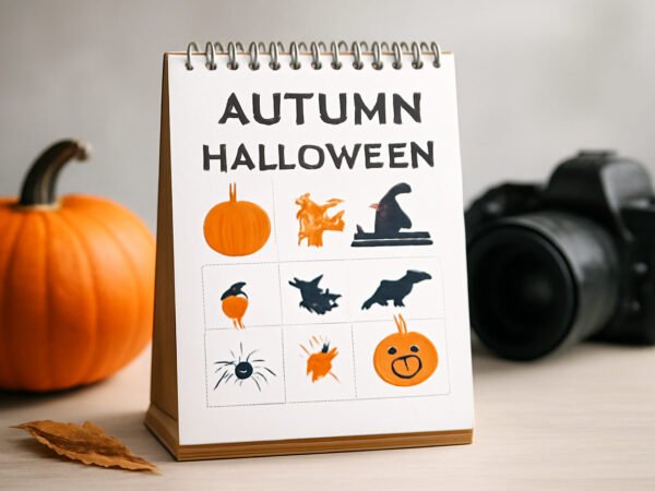 Herbst und Halloween Content Kalender erstellen