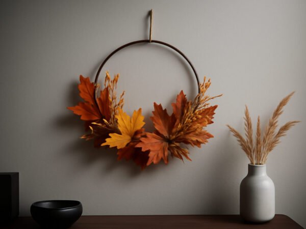 Herbstdeko basteln fürs Wohnzimmer: 6 Schritte zum Ergebnis