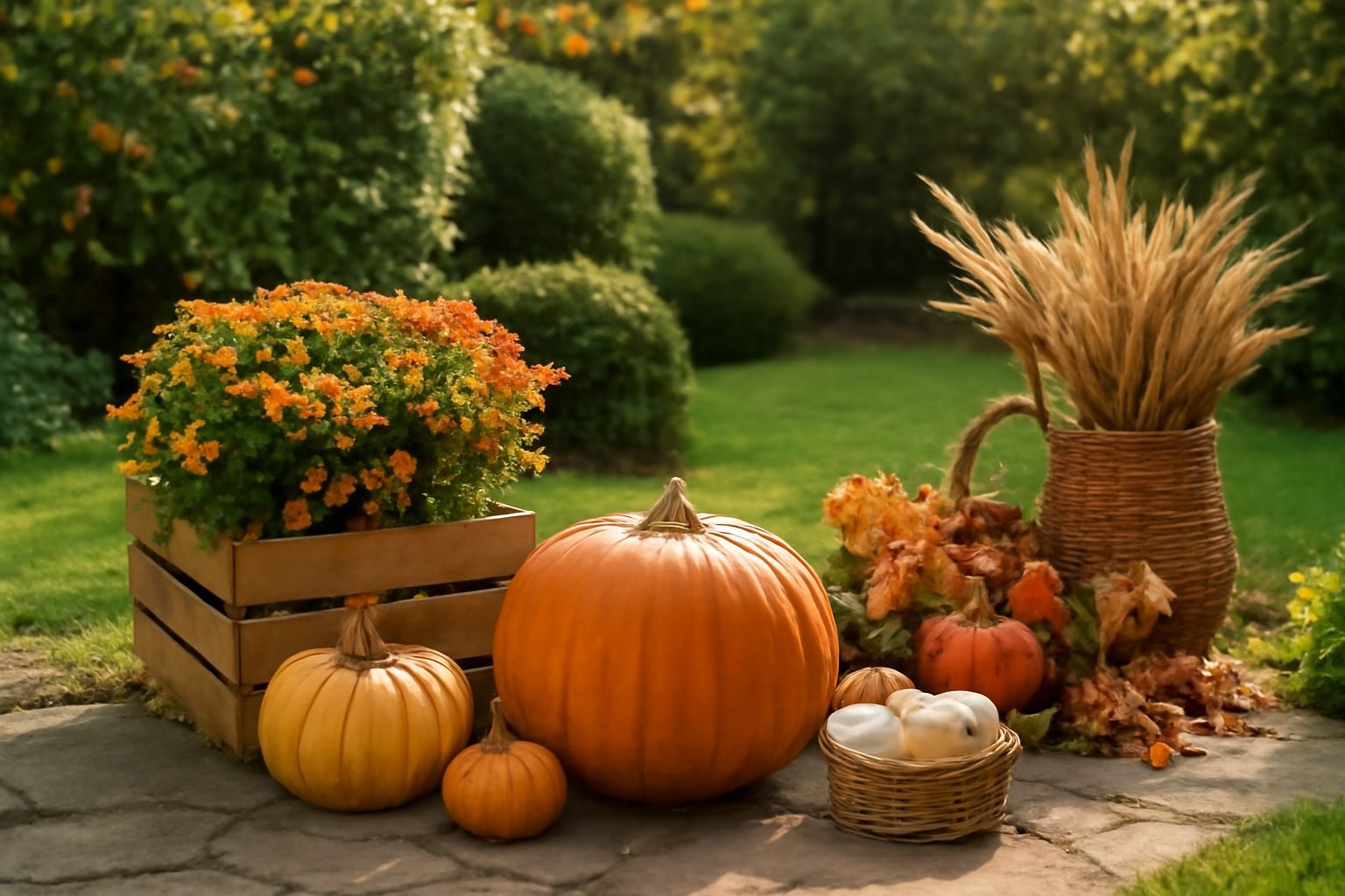 Herbstdeko für draußen nähen gelingt auch beim ersten Mal