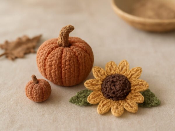 Herbstdeko Kastanien häkeln gelingt auch beim ersten Mal