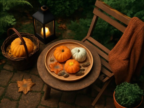 Herbstdeko Outdoor häkeln in 6 Schritten