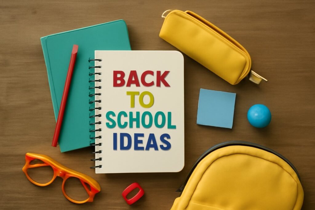 4 kreative Back to School Ideen die deinen Alltag erleichtern