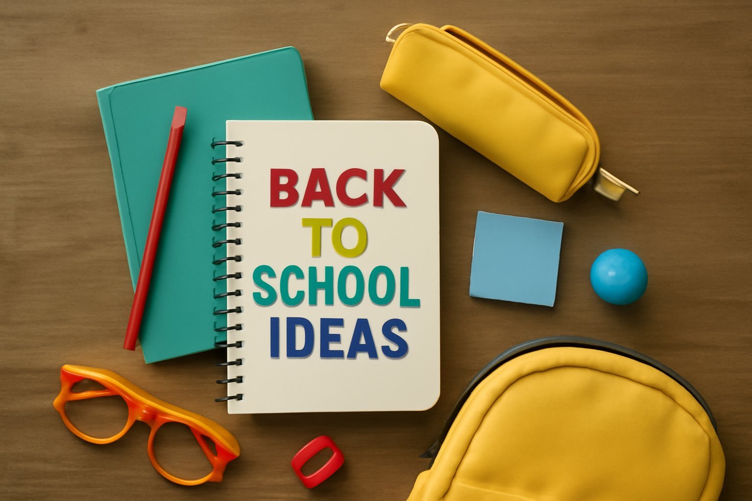 4 kreative Back to School Ideen die deinen Alltag erleichtern — Hero-Aufnahme — Back School Ideen