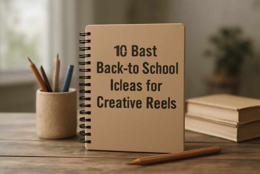 Die besten 4 Back-to-School Ideen für kreative Reels