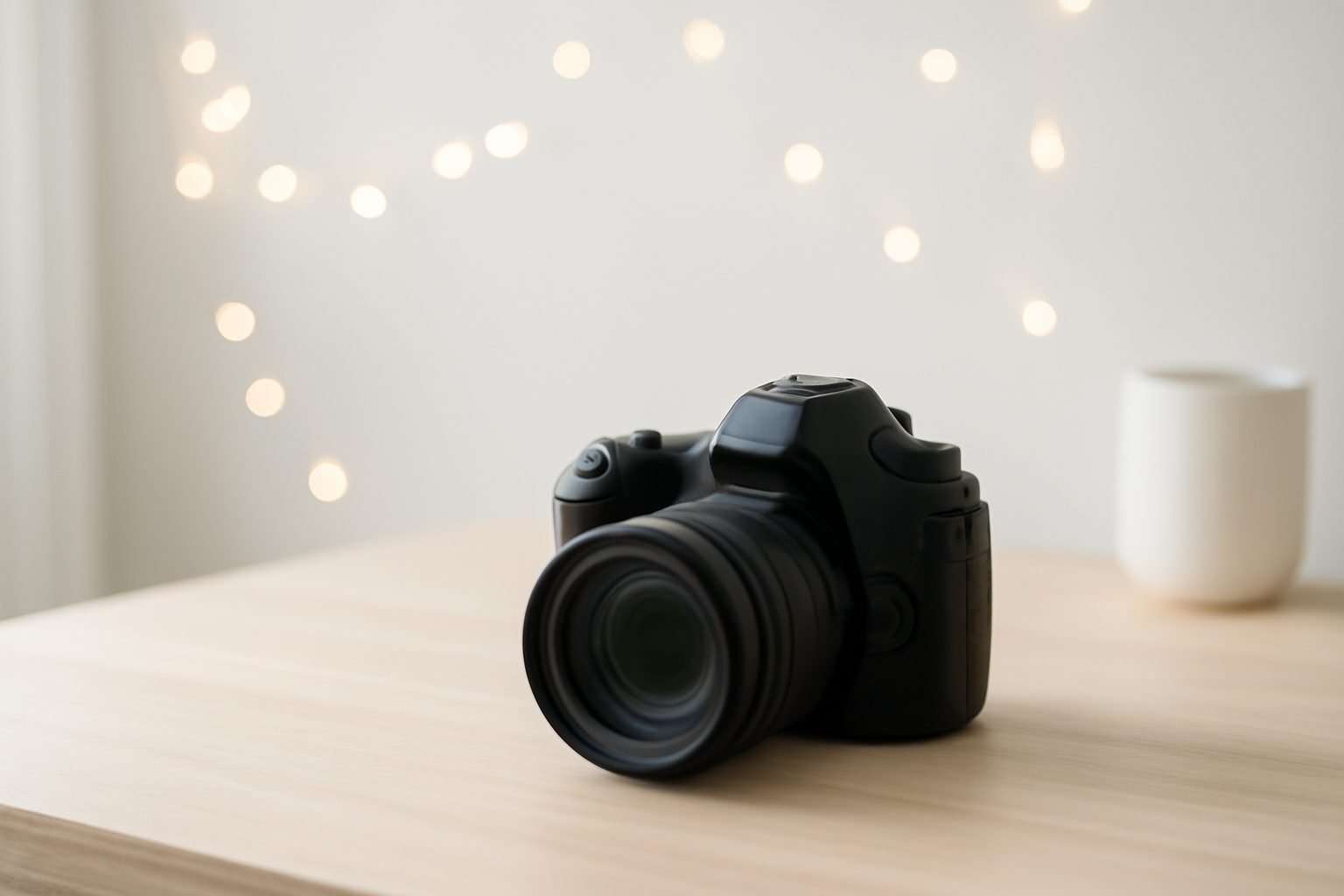 Lichterketten Bokeh fotografieren Anleitung in 6 Schritten