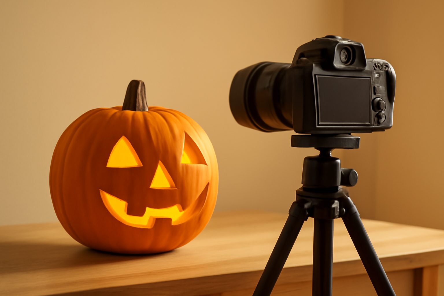 Low Key Fotografie für Halloween Bilder