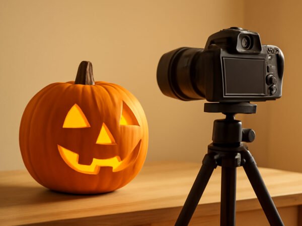 Low Key Fotografie für Halloween Bilder