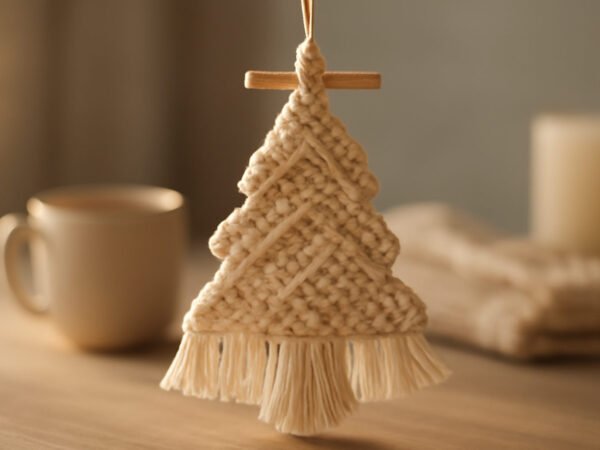 Makramee Weihnachtsdeko — so geht es richtig