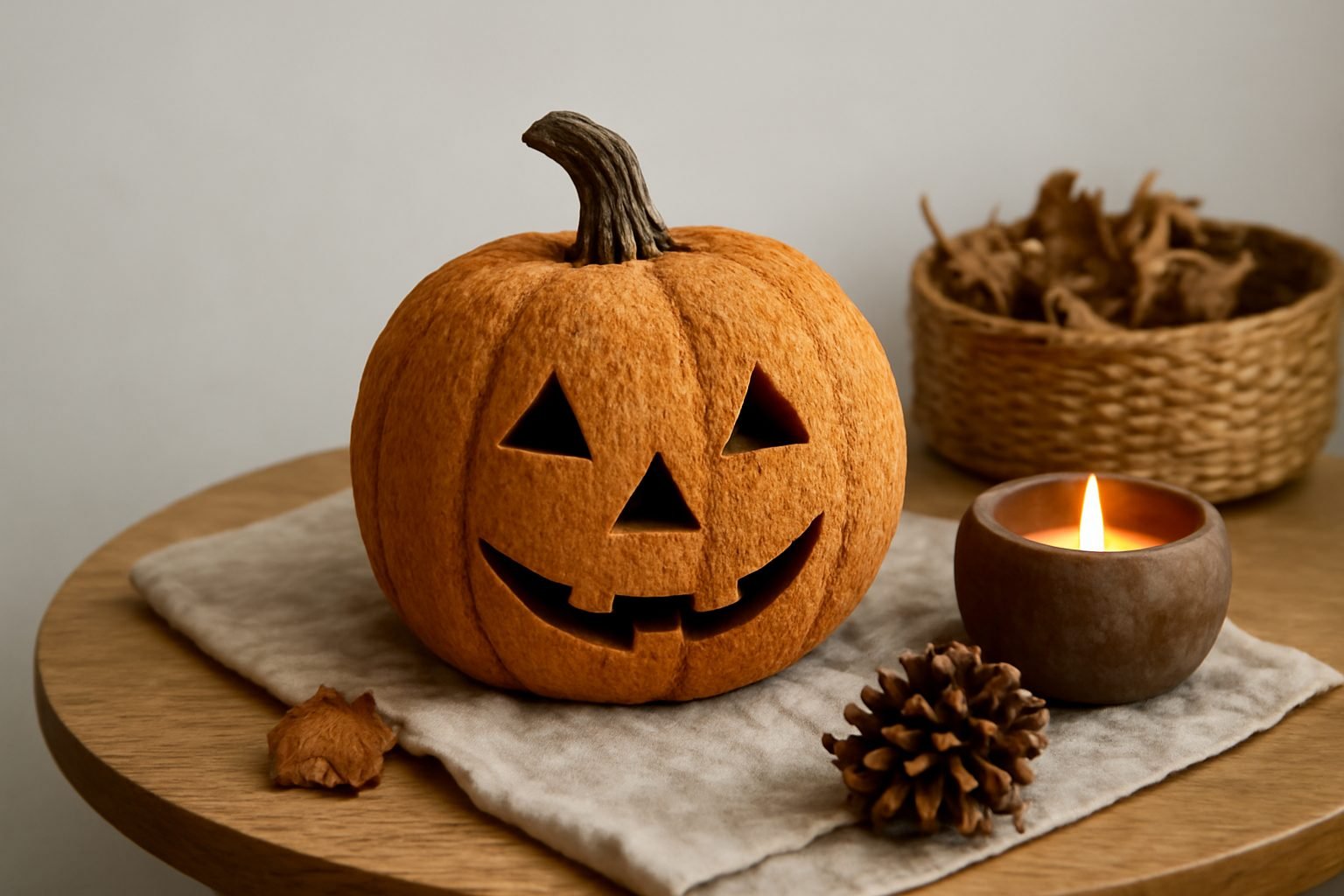 Nachhaltige Halloween Deko basteln ohne Vorkenntnisse
