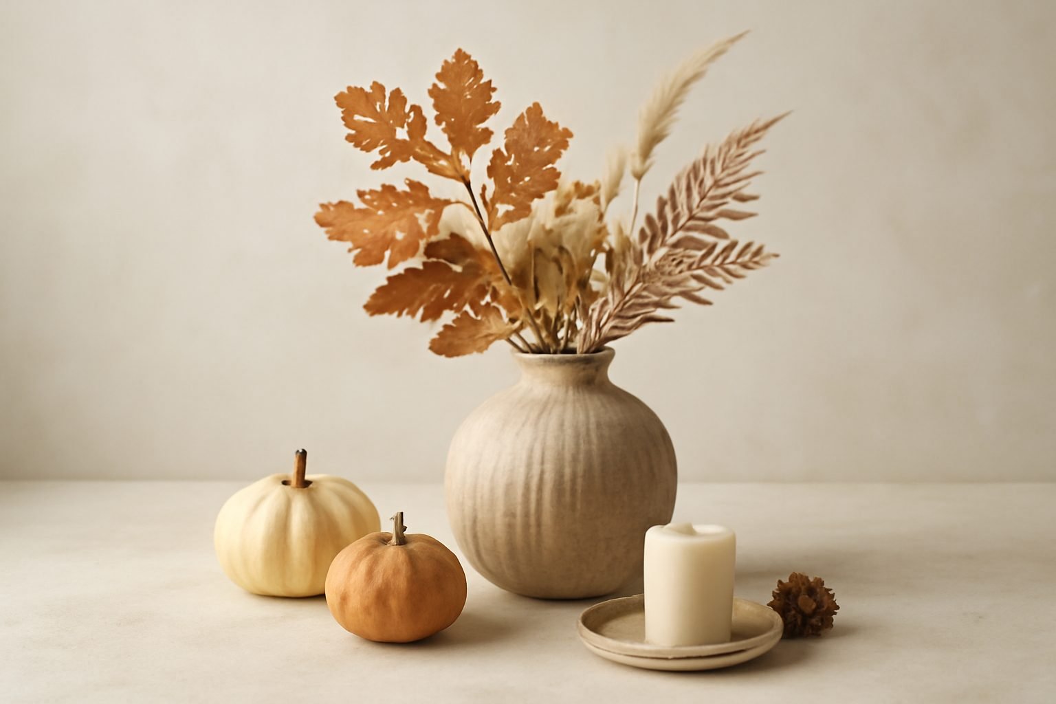 Nachhaltige Herbstdeko basteln gelingt auch beim ersten Mal