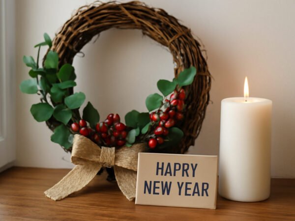 Nachhaltige Silvester Deko DIY: 6 Schritte zum Ergebnis