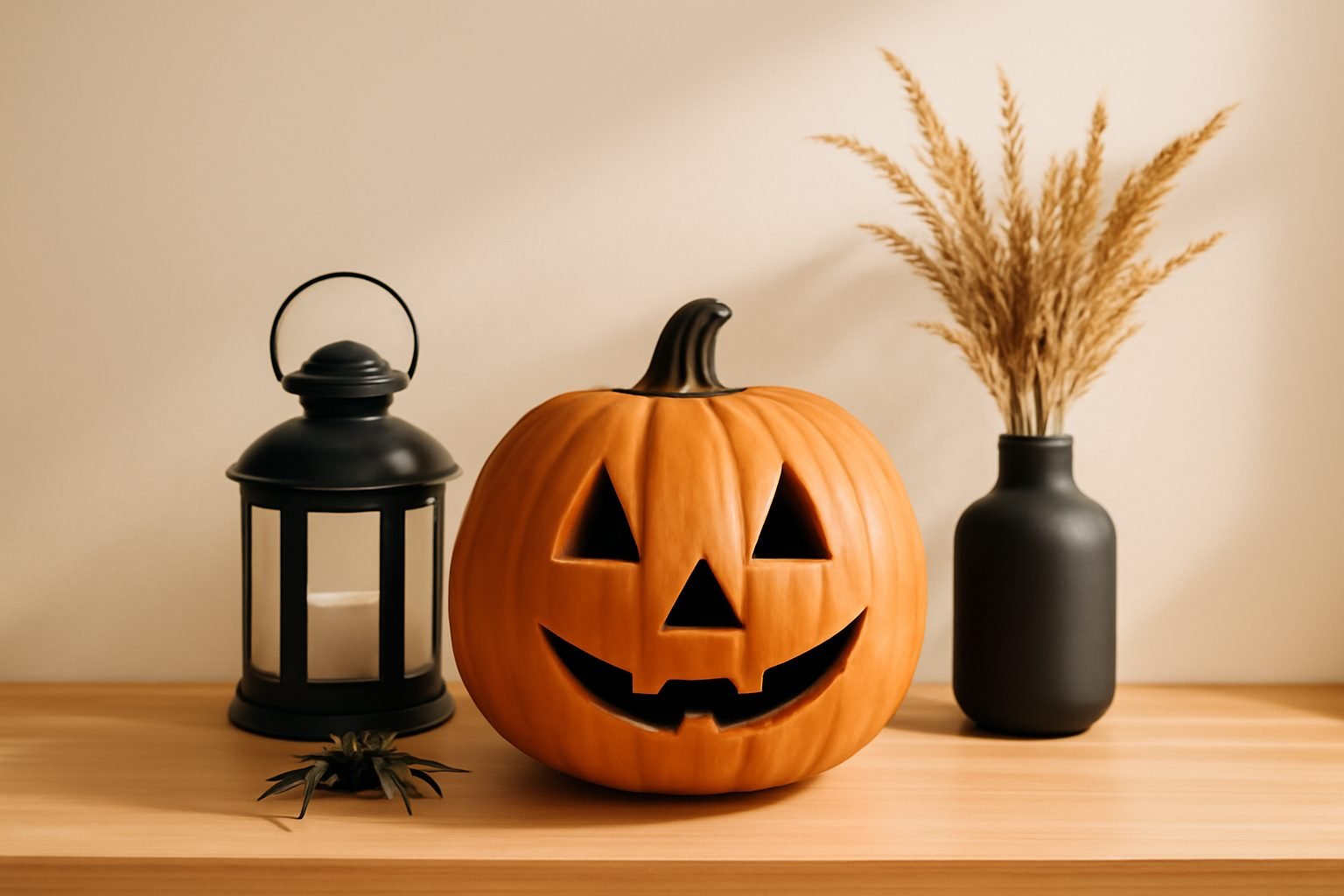 Schlichte Halloween Deko DIY ohne Vorkenntnisse