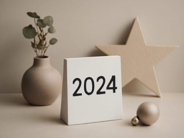 Schlichte Silvester Deko DIY ohne Vorkenntnisse