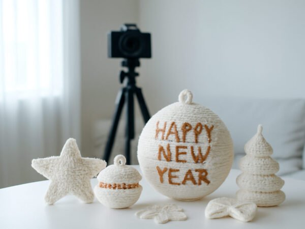 Silvester Deko häkeln gelingt auch beim ersten Mal