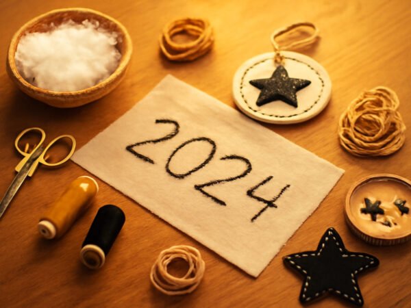 Silvester Dekoration nähen in 6 Schritten
