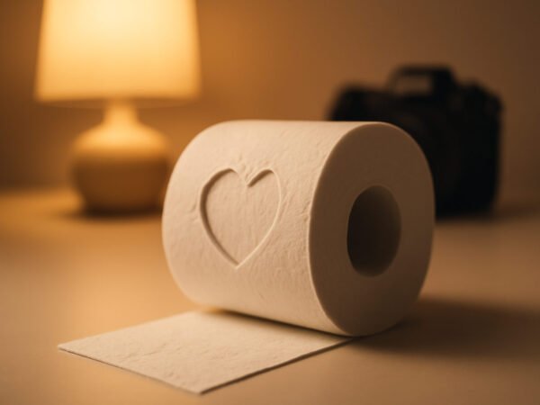 Valentinstag basteln aus Klopapierrollen ohne Vorkenntnisse