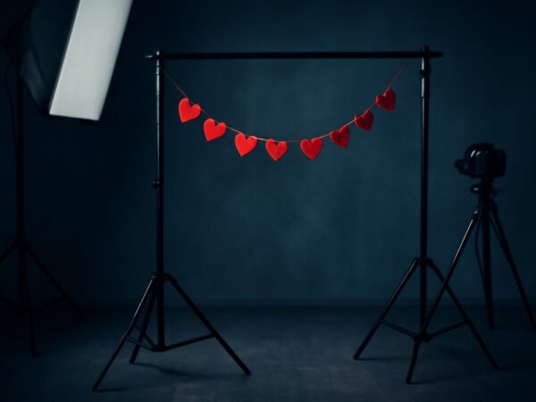 Valentinstag Deko nähen ohne Vorkenntnisse
