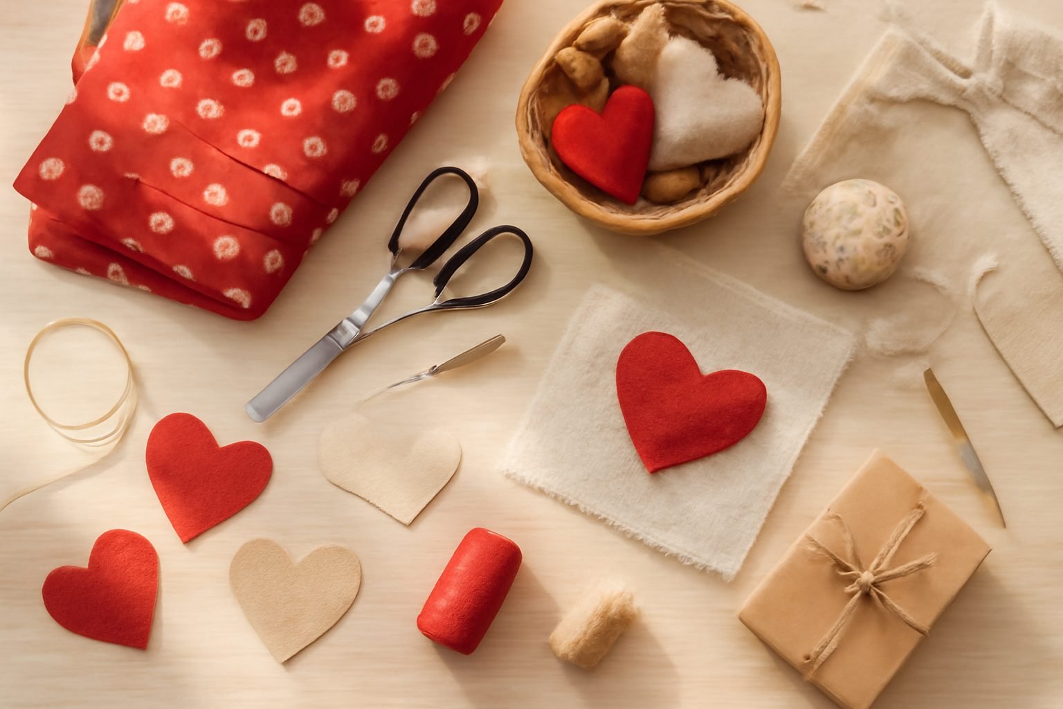 Valentinstag Geschenkideen nähen: 6 Schritte zum Ergebnis