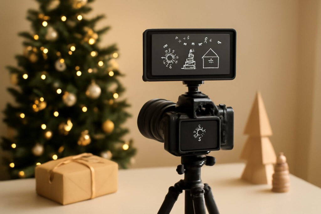 Weihnachtliche Overlays für Videos erstellen