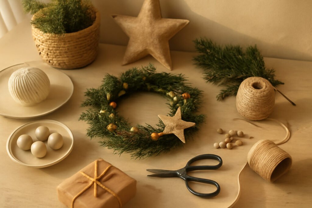 Weihnachtsdeko Ideen basteln Anleitung — günstig statt teuer