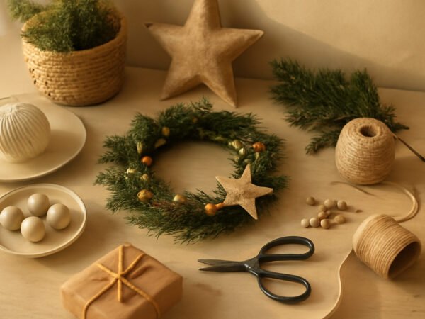 Weihnachtsdeko Ideen basteln Anleitung — günstig statt teuer