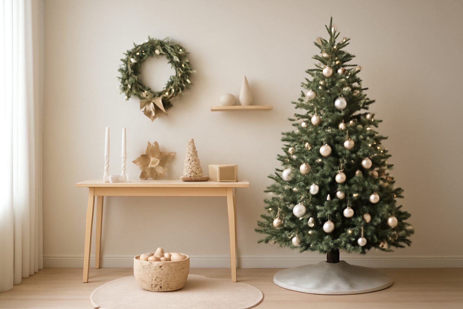 Weihnachtsdeko Ideen mit Kindern basteln