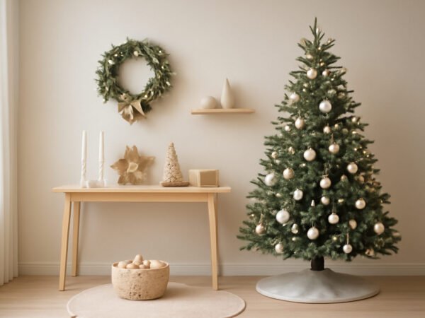 Weihnachtsdeko Ideen mit Kindern basteln