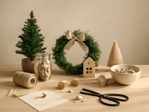 Weihnachtsdeko Ideen nähen — günstig statt teuer