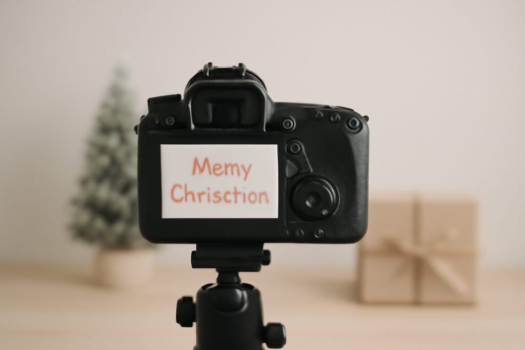 Weihnachtsgrüsse Video für Follower erstellen