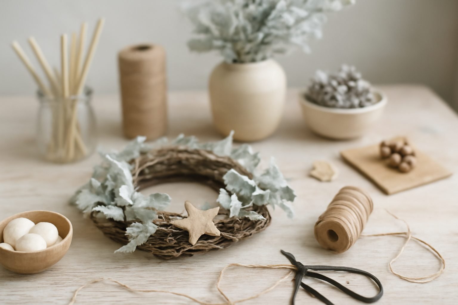 Winterdeko DIY: 6 Schritte zum Ergebnis